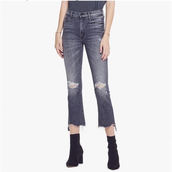 Mother- Insider Crop Step Chew - Pedal to the Metal Destroyed - Picture 3 of 13